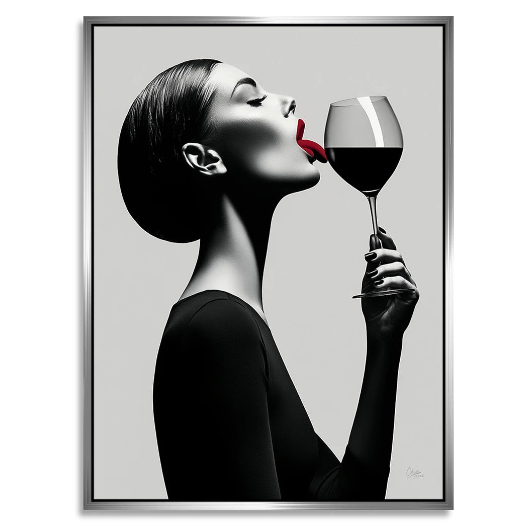 Wine Affair Alu Dibond Wandbild