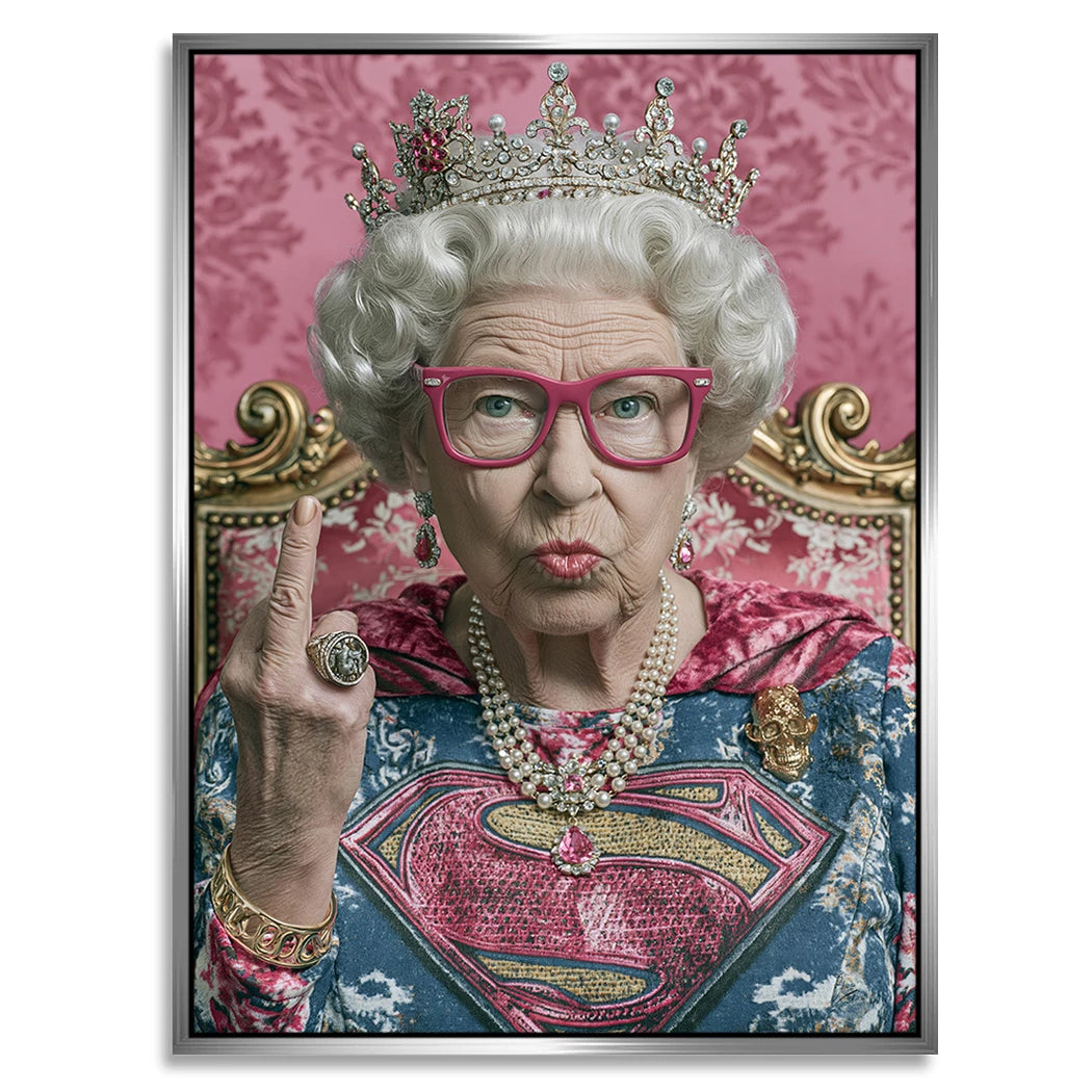 Queen Royale Alu Dibond Wandbild