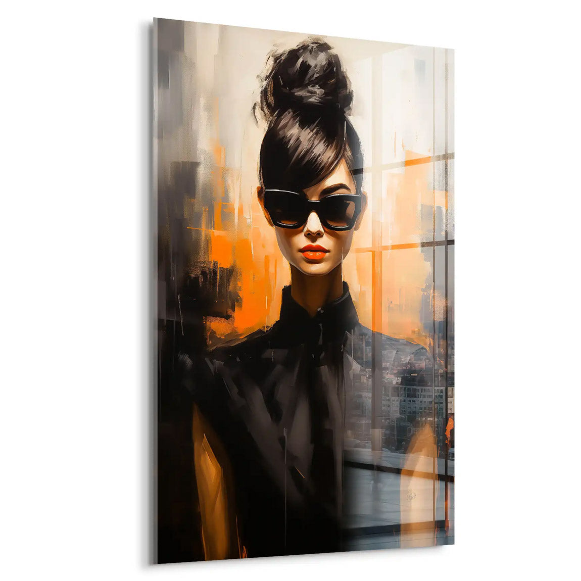Audrey Dark Style Acrylglas Bild INGALERIE