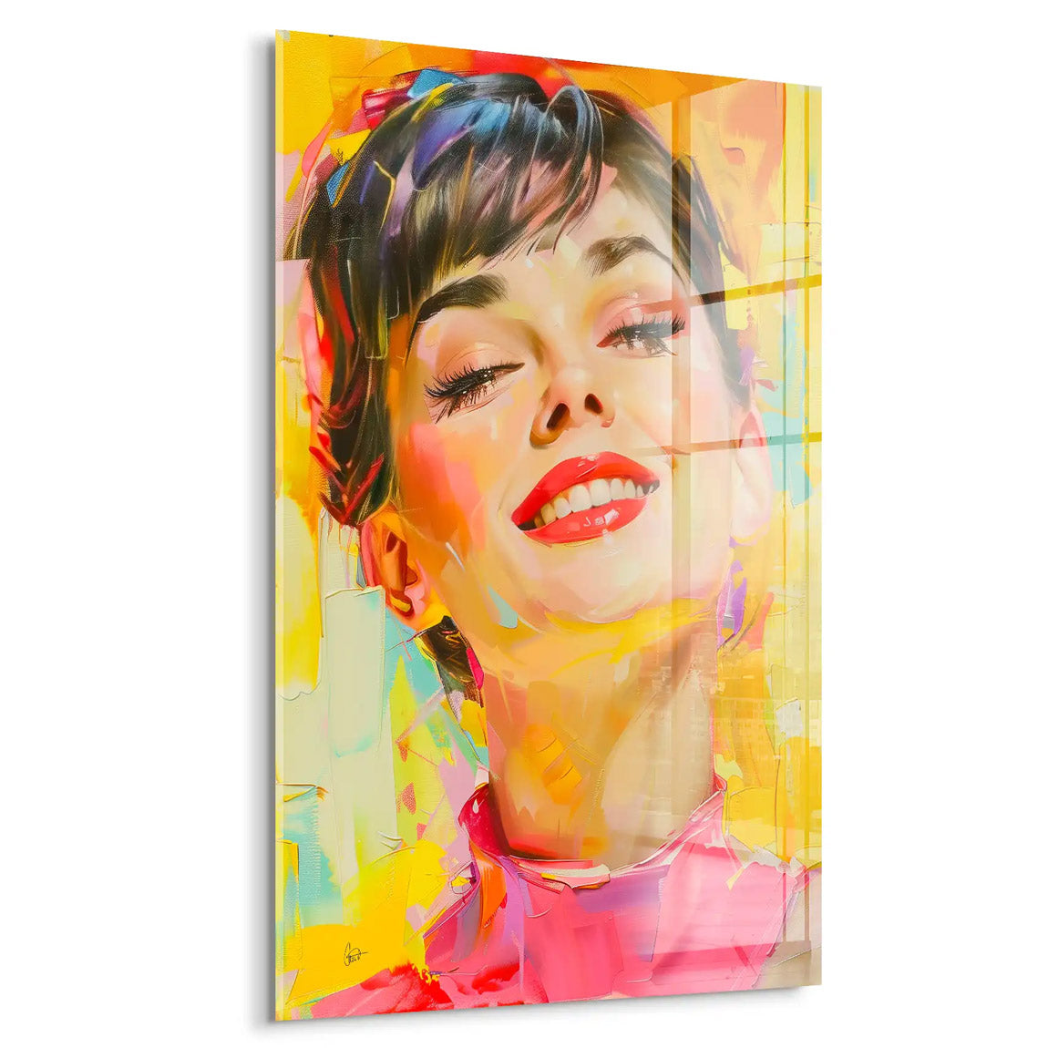 Audrey Modern Art Acrylglas Bild INGALERIE