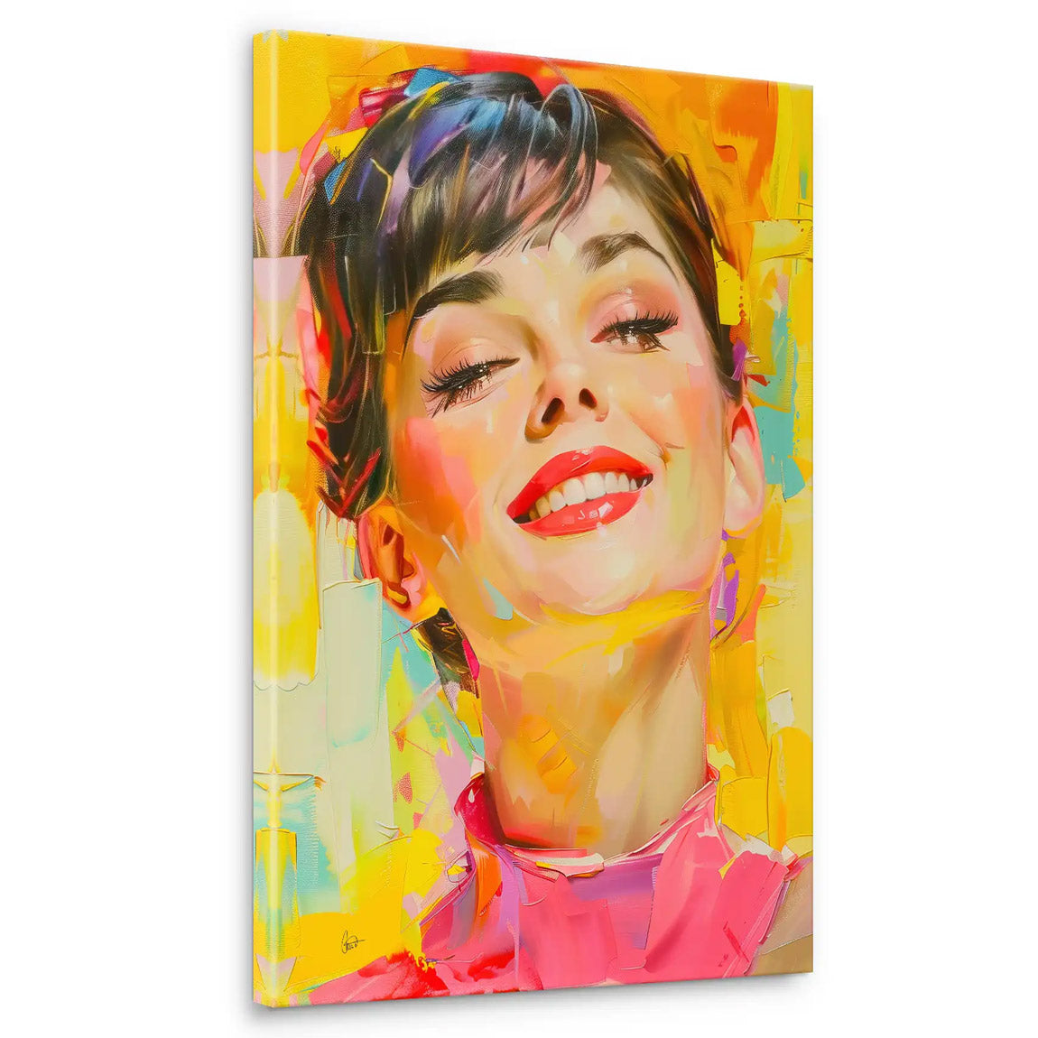 Audrey Modern Art Leinwand Bild INGALERIE