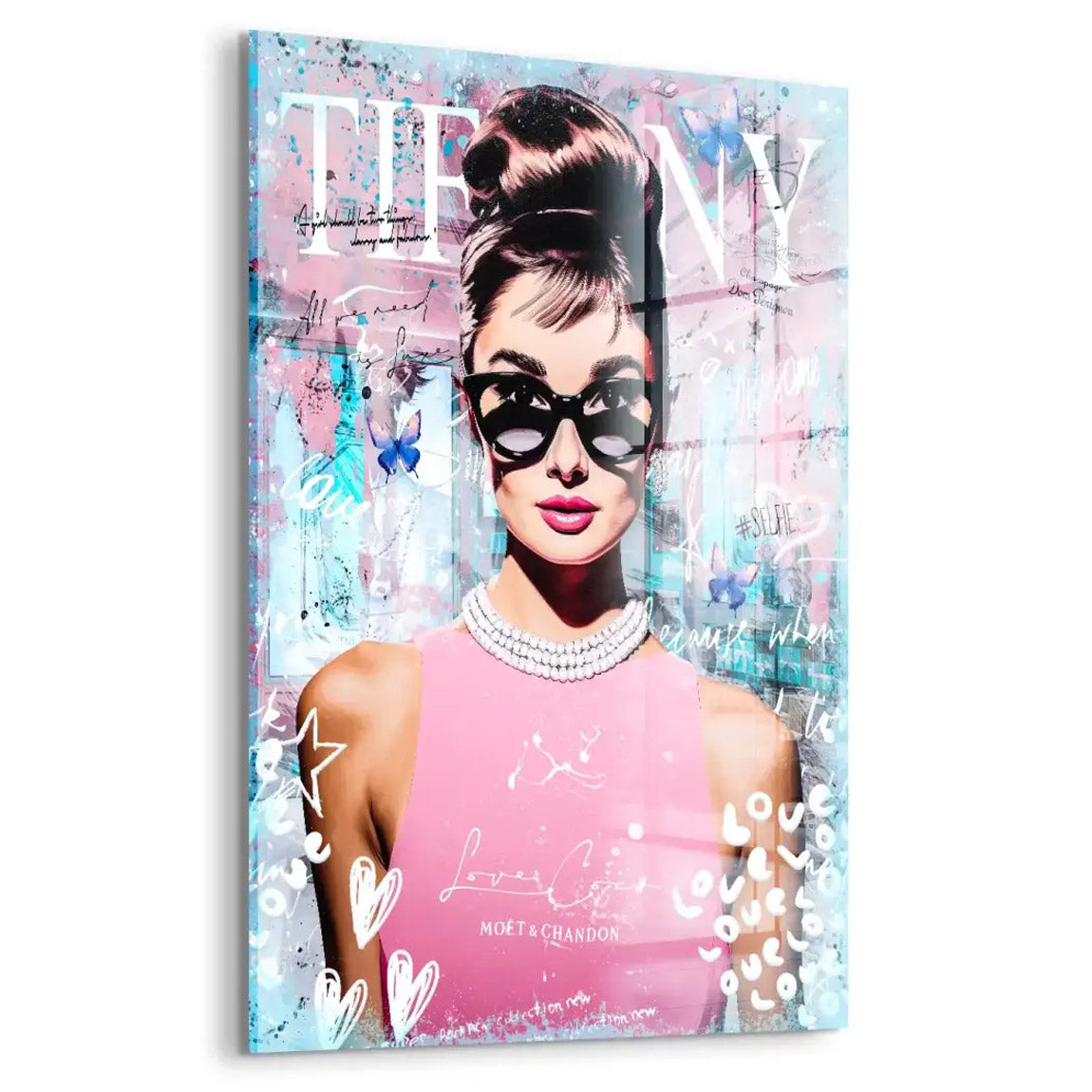 Audrey Tiffany Nr.5 Acrylglasbild INGALERIE