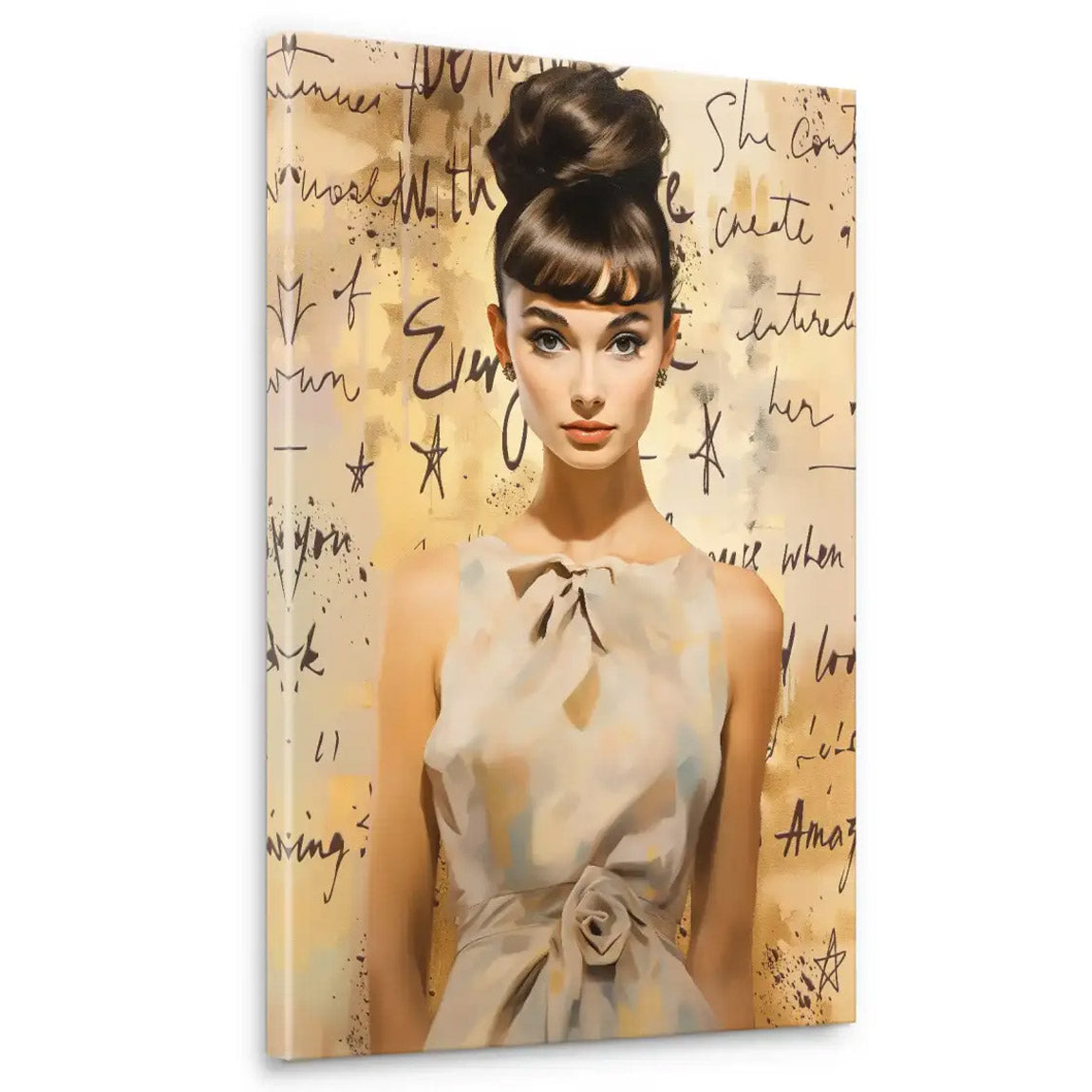 Audrey Boho Style Leinwand Bild INGALERiE