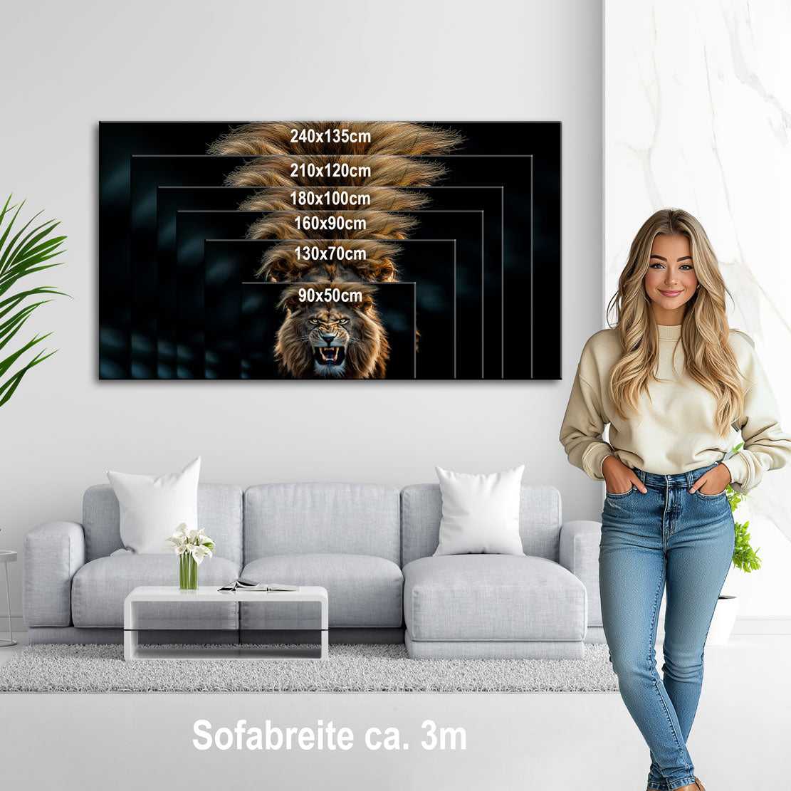 Bugatti Supreme Style Leinwand Bild INGALERIE