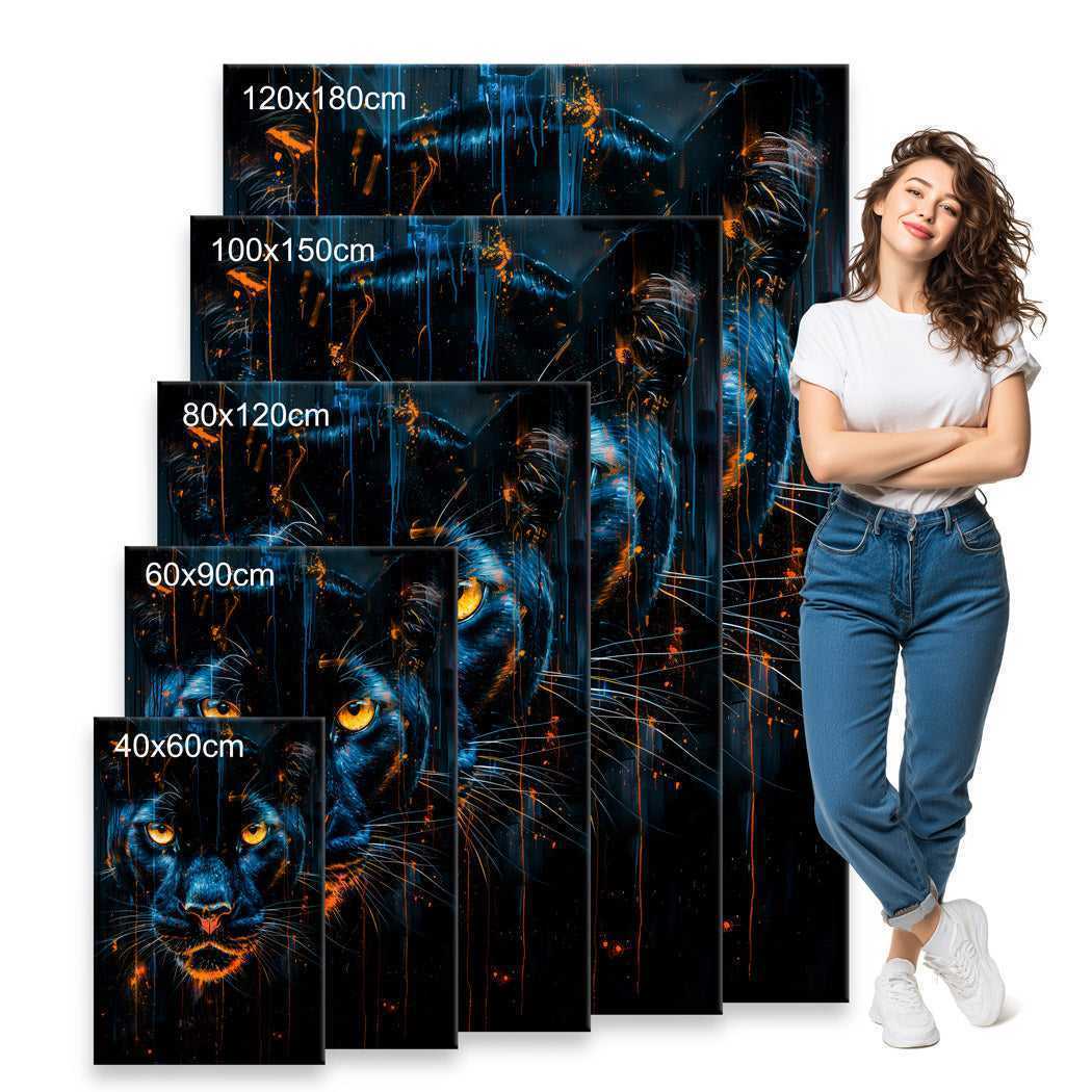 Nonne Couture Alu Dibond Bild gebürstet INGALERIE