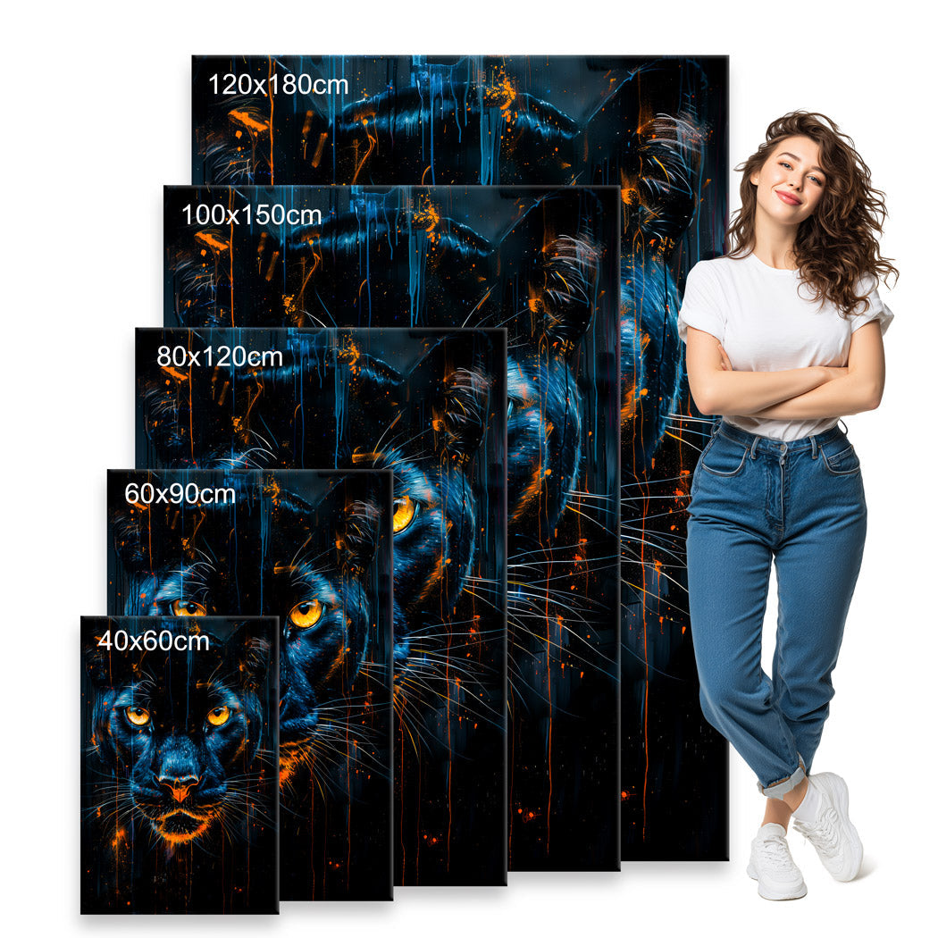 Highland Whisky Glow Alu Dibond Bild gebürstet