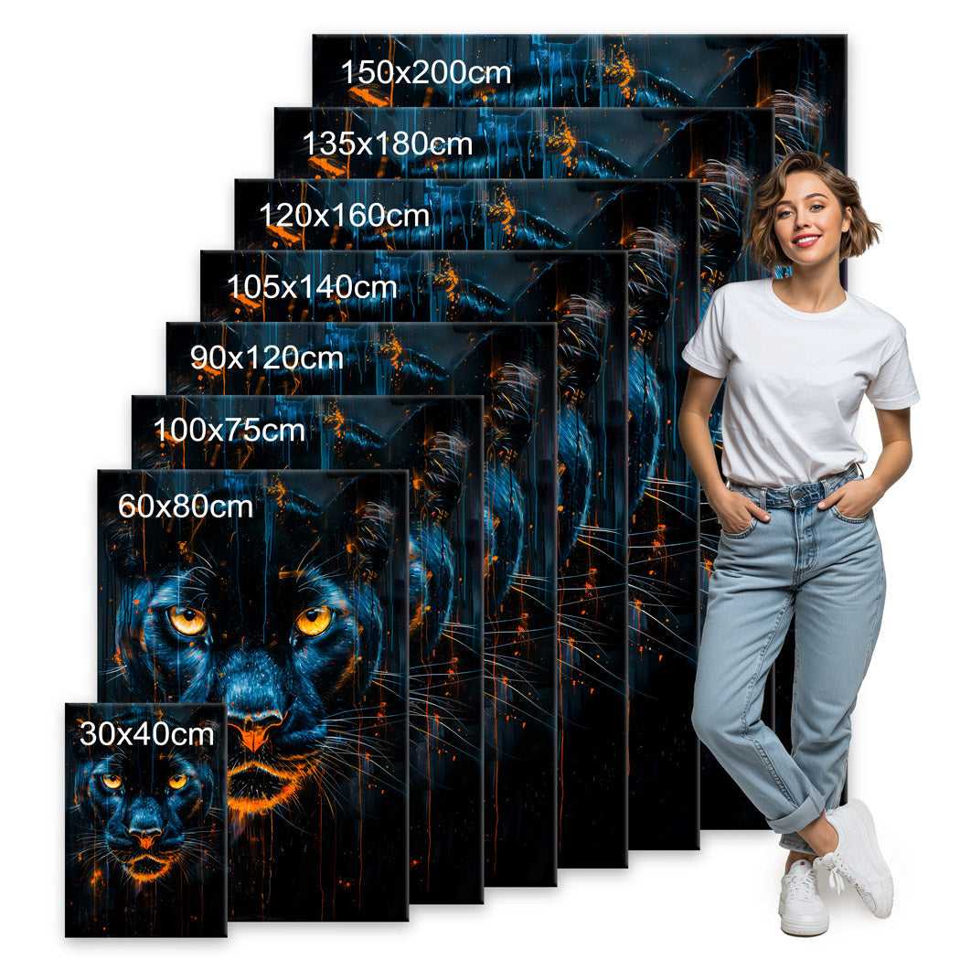 Coco Rebel Leinwand Bild INGALERIE