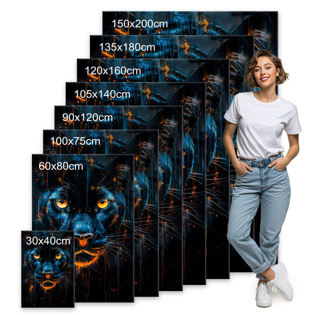 Coco Heels Leinwand Bild