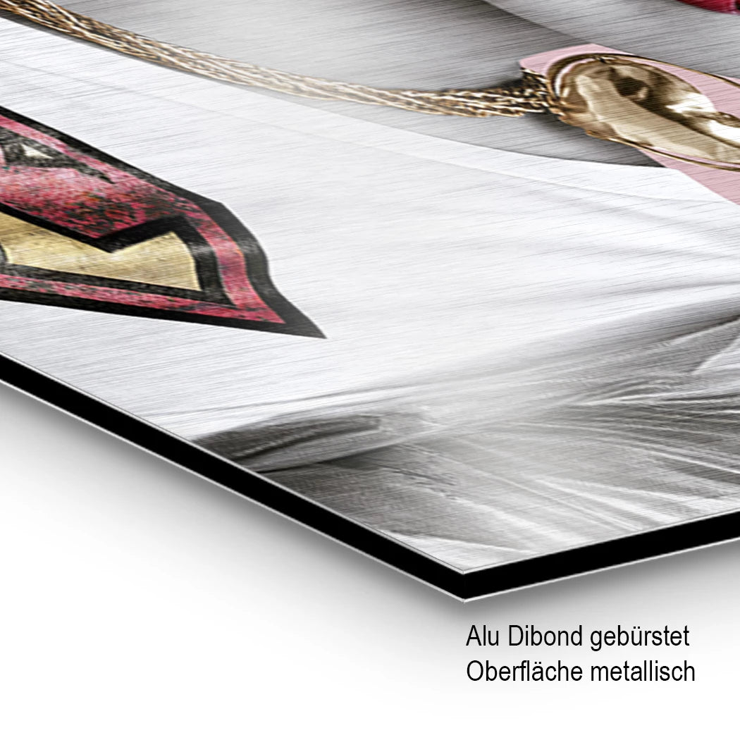 Frida Suprema Aluminiumbild gebürstet
