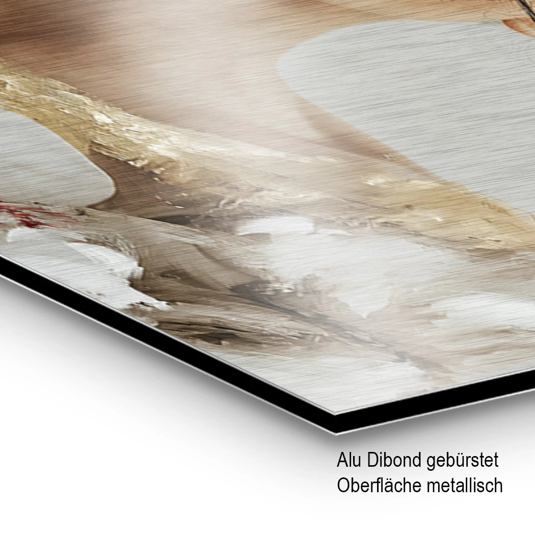 Frida Sonnenglück Aluminiumbild gebürstet