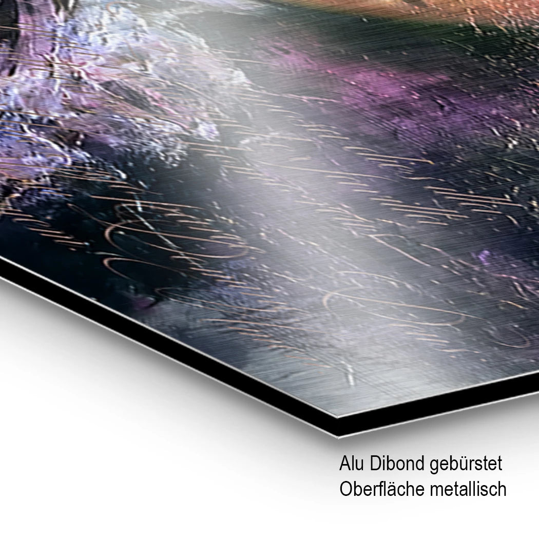Mozart Opus Aluminiumbild gebürstet