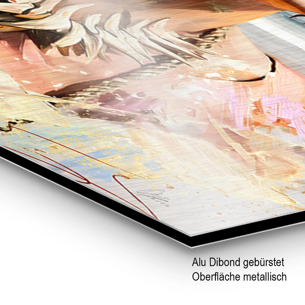 Frida Beach Aluminiumbild gebürstet