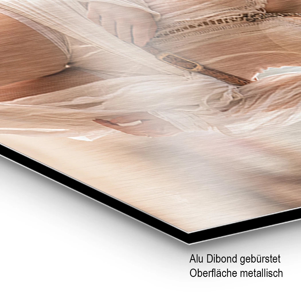 Frida Riviera Aluminiumbild gebürstet