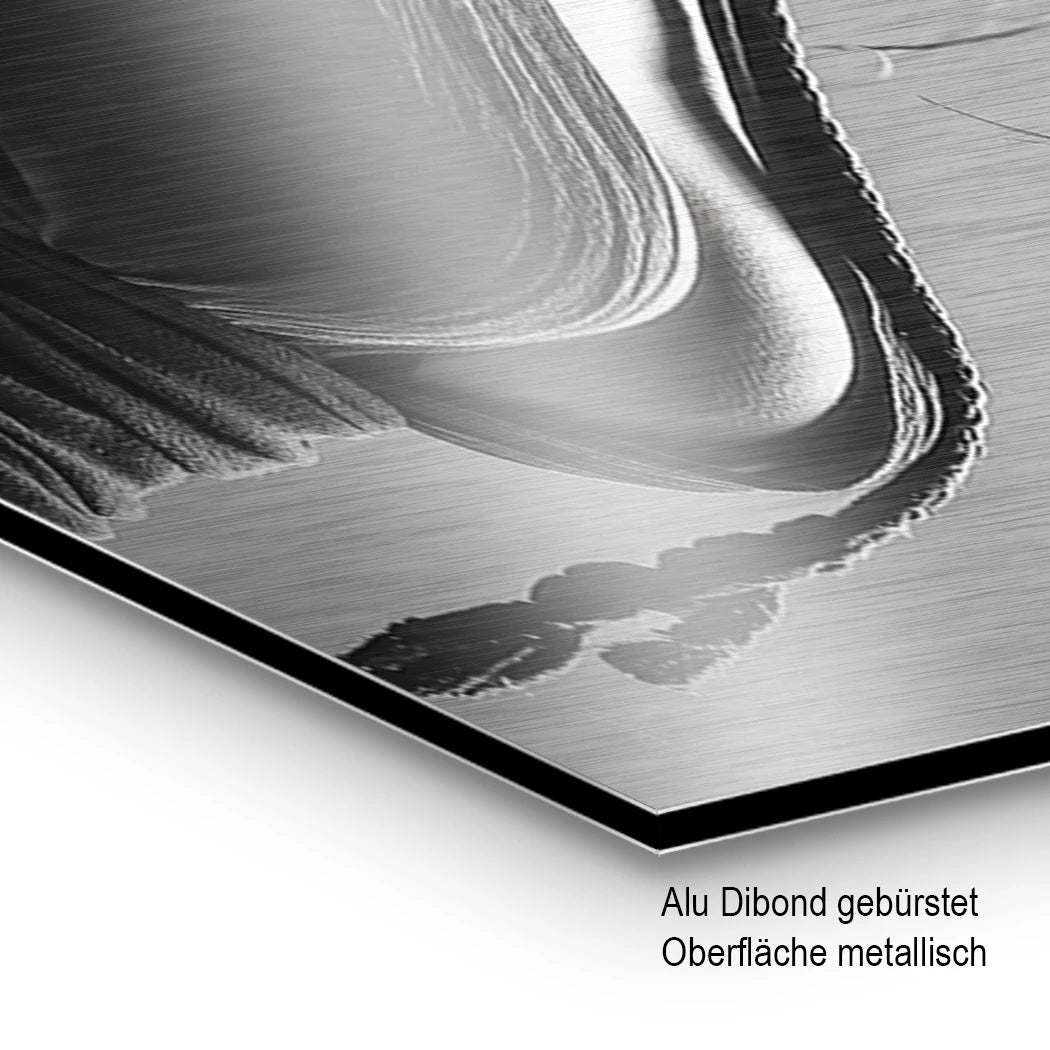 Katana Queen Aluminiumbild gebürstet