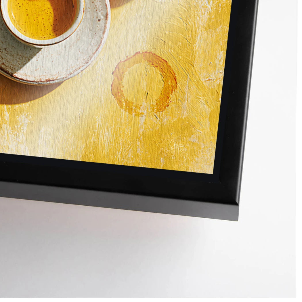 Espresso Atelier Aluminiumbild gebürstet