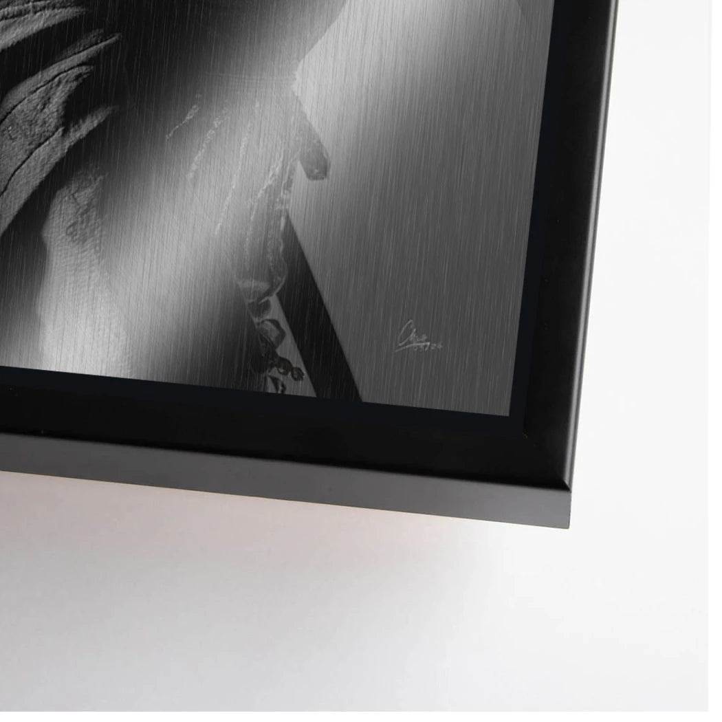 Samurai Diva Aluminiumbild gebürstet