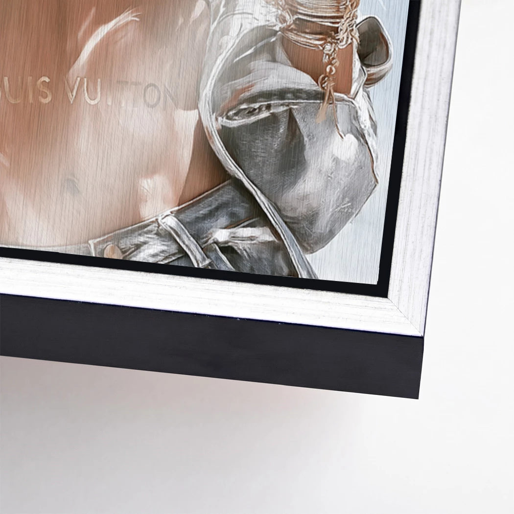 Louis Summer Aluminiumbild gebürstet