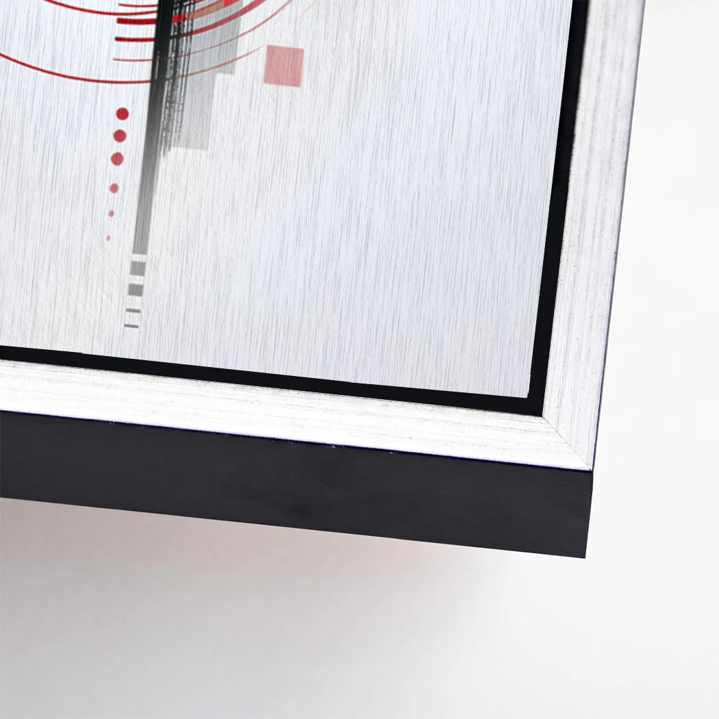 Zen Geometrie Aluminiumbild gebürstet