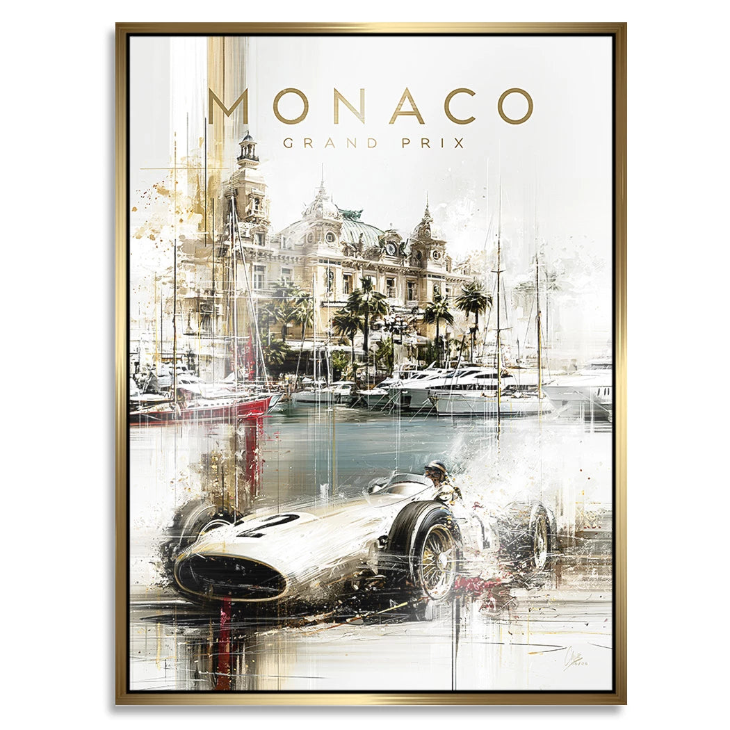 Monaco Prestige Aluminiumbild gebürstet