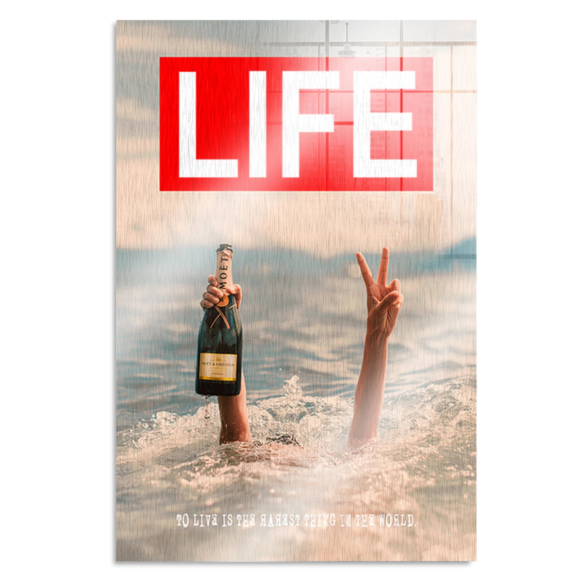 Life Moment Aluminiumbild gebürstet
