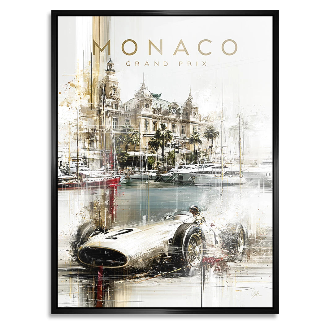 Monaco Prestige Aluminiumbild gebürstet