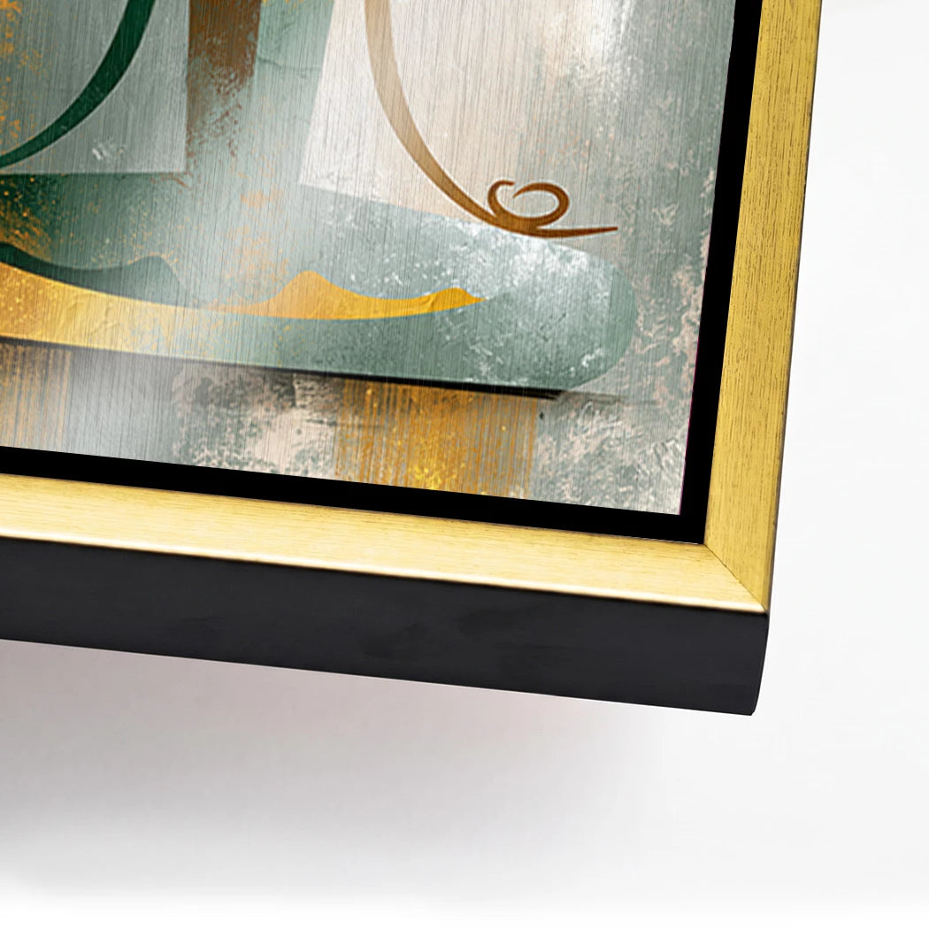 Buddha Harmonie Aluminiumbild gebürstet