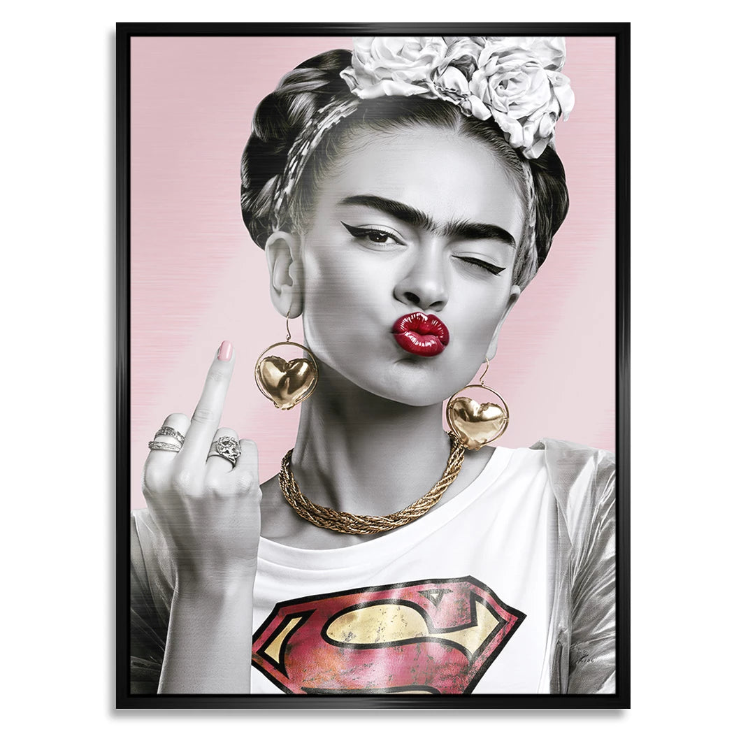 Frida Suprema Aluminiumbild gebürstet