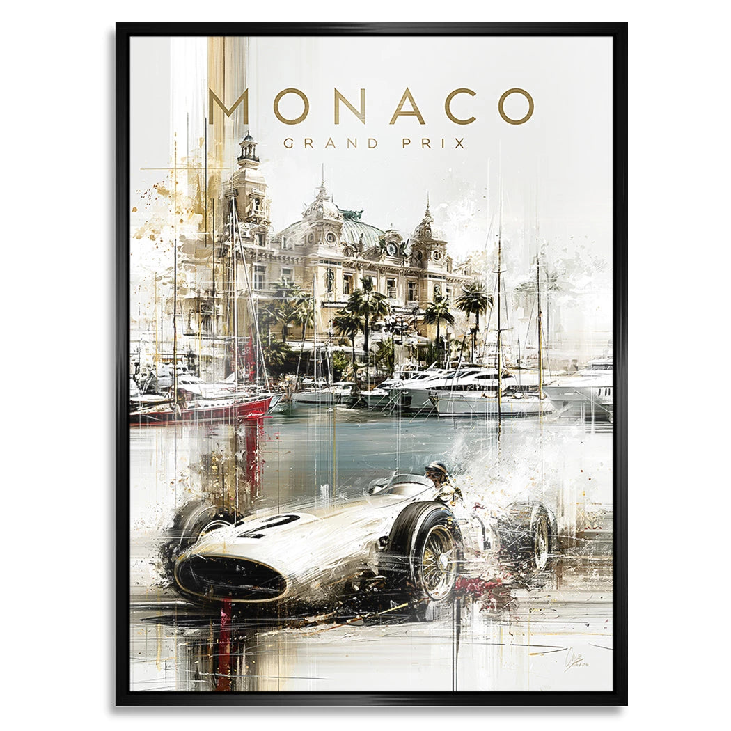 Monaco Prestige Aluminiumbild gebürstet