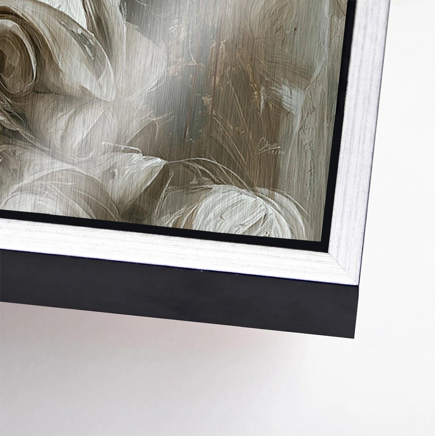 Rosentraum Aluminiumbild gebürstet