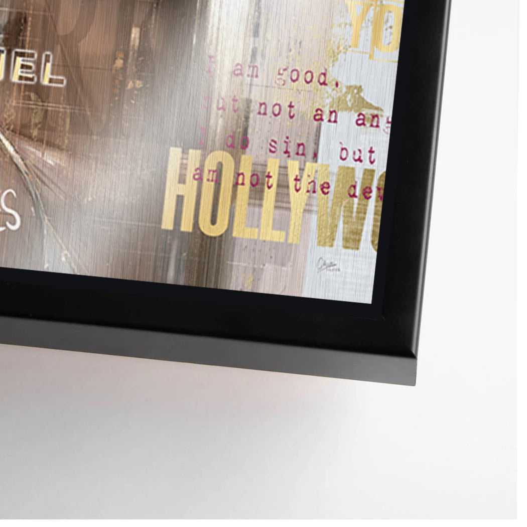 Marilyn Monroe La Belle Aluminiumbild gebürstet