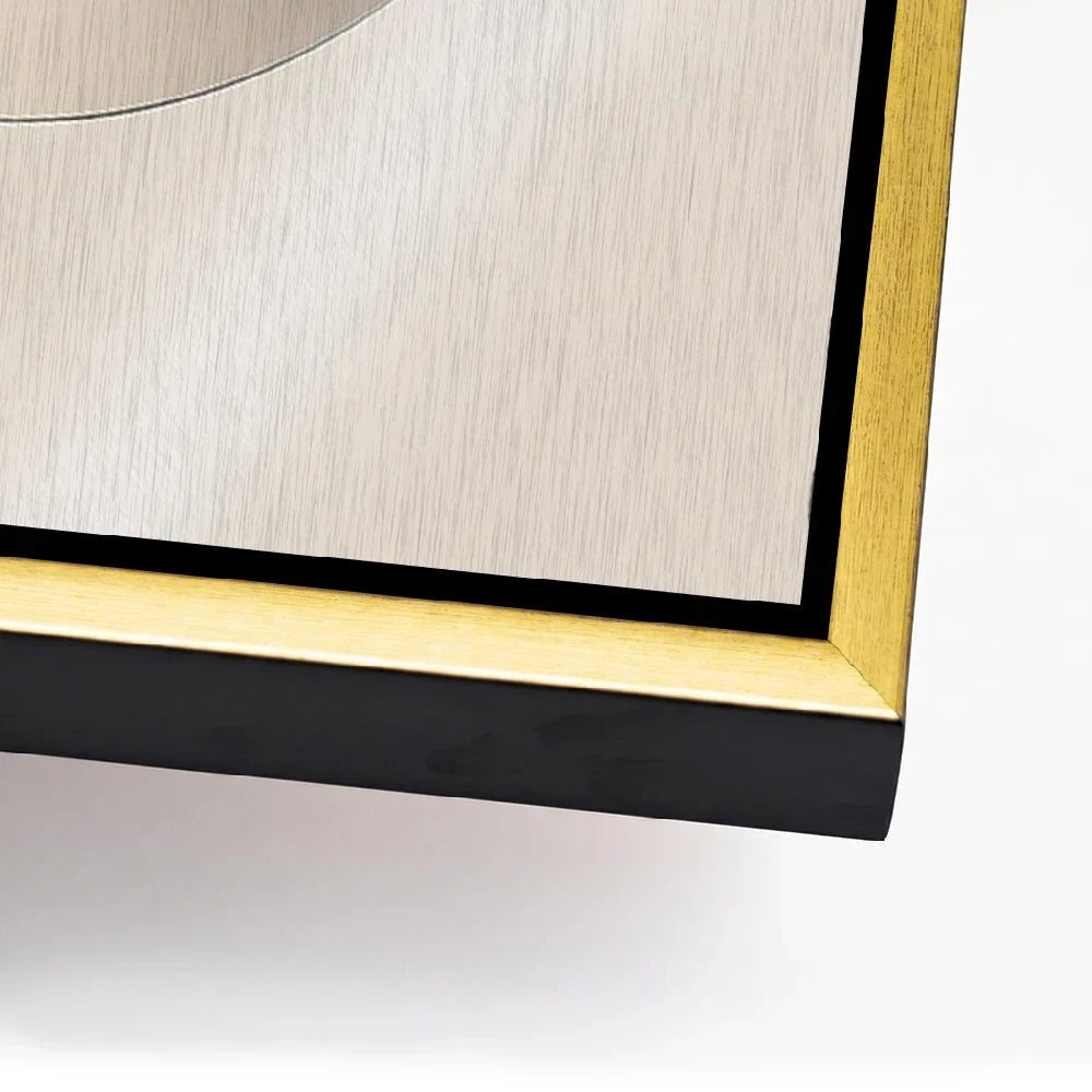 Modern Balance Aluminiumbild gebürstet