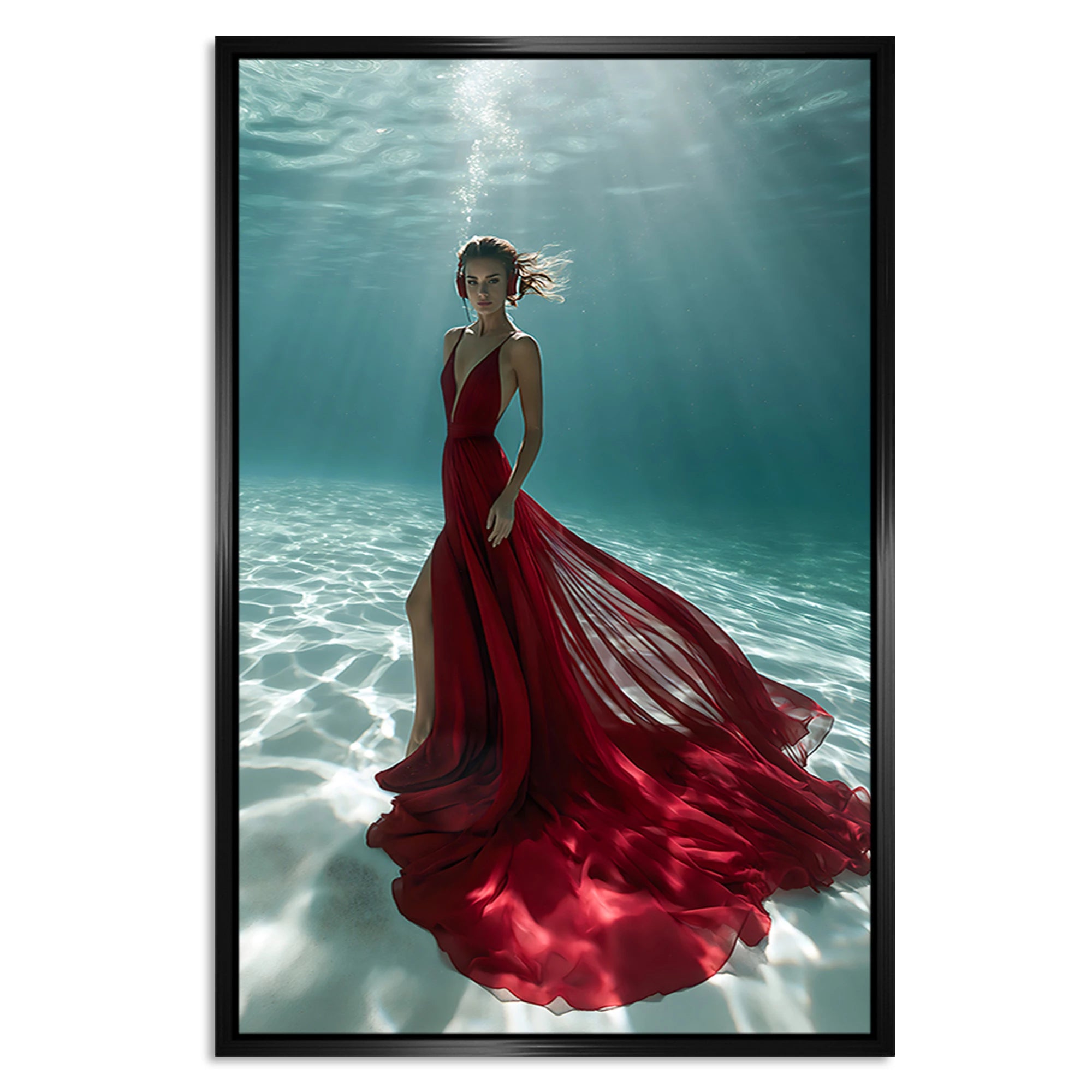 Unterwasser Sinfonie Leinwand Bild