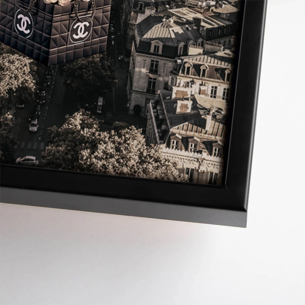 Chanel Ballons Leinwand Bild
