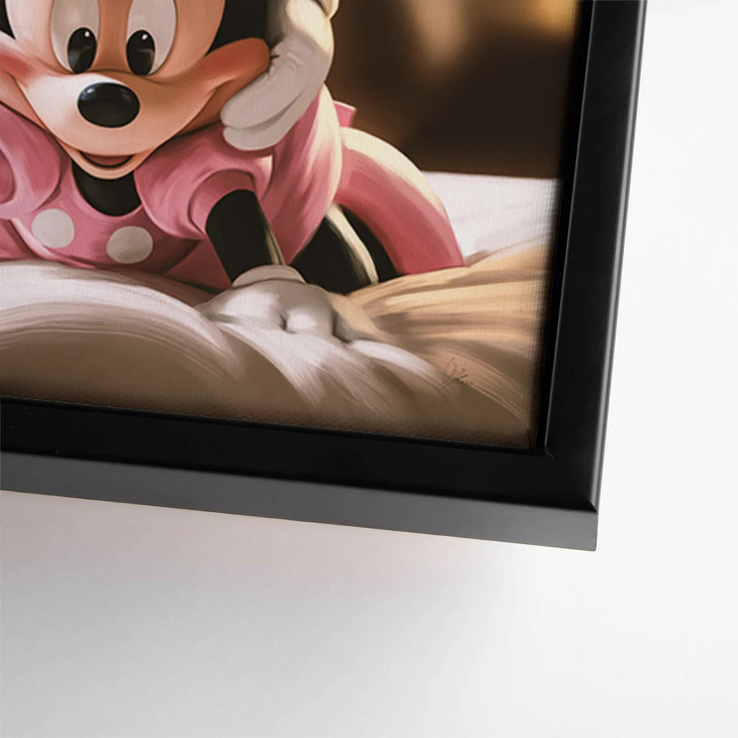 Mickey & Minnie Teamwork Leinwand Bild