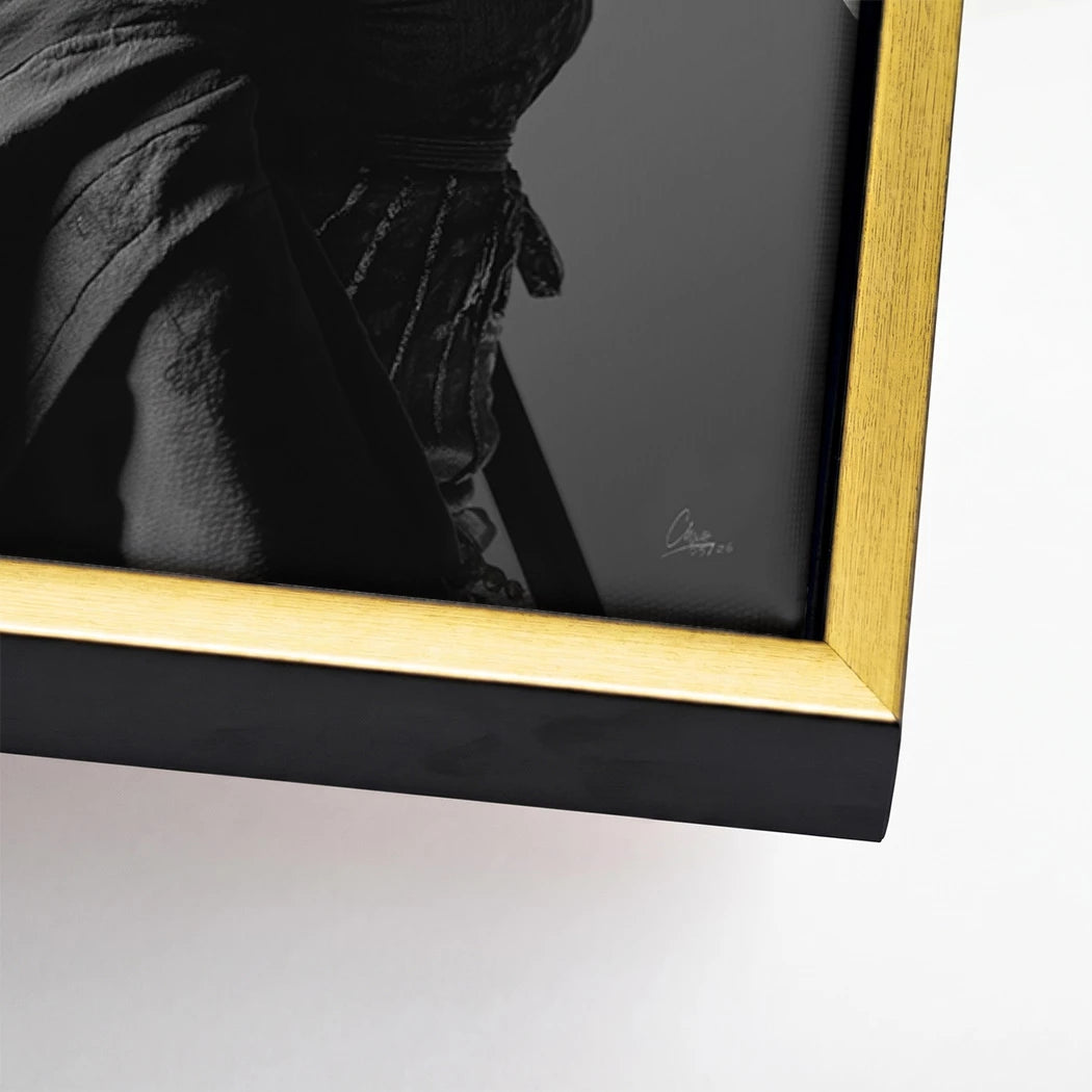 Samurai Diva Leinwand Bild