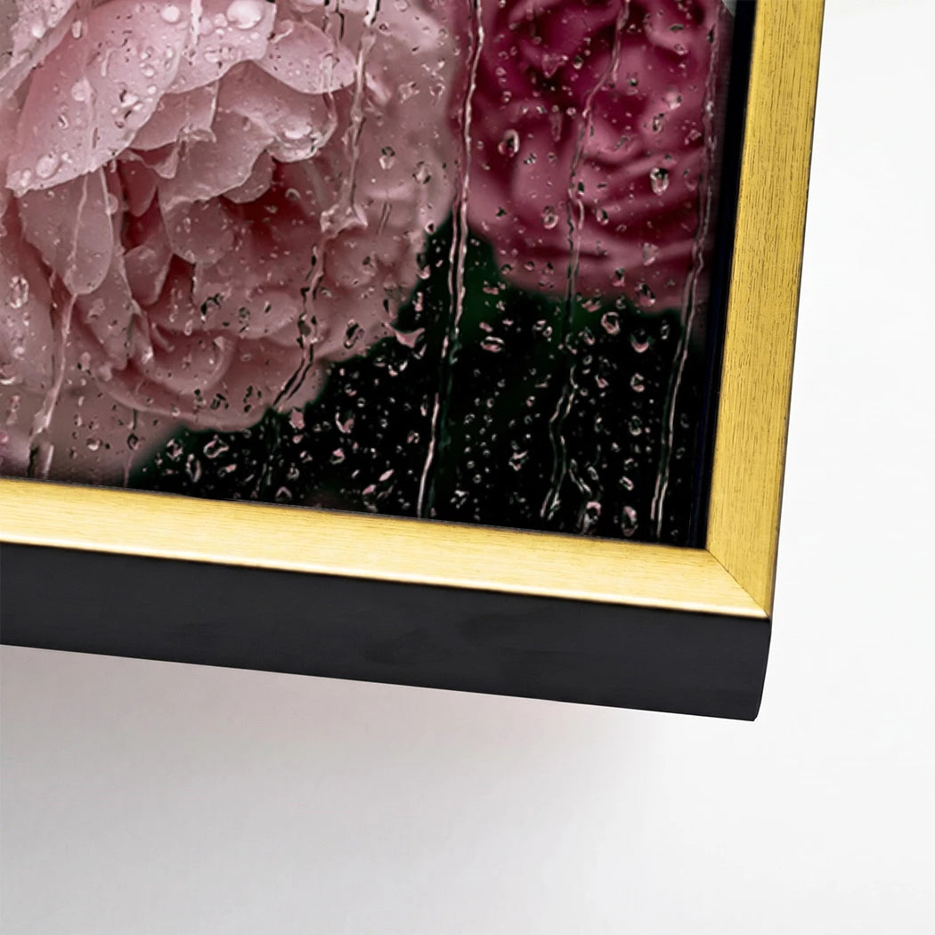 Chanel Rosenregen Leinwand Bild