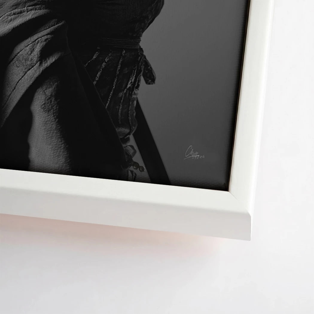 Samurai Diva Leinwand Bild