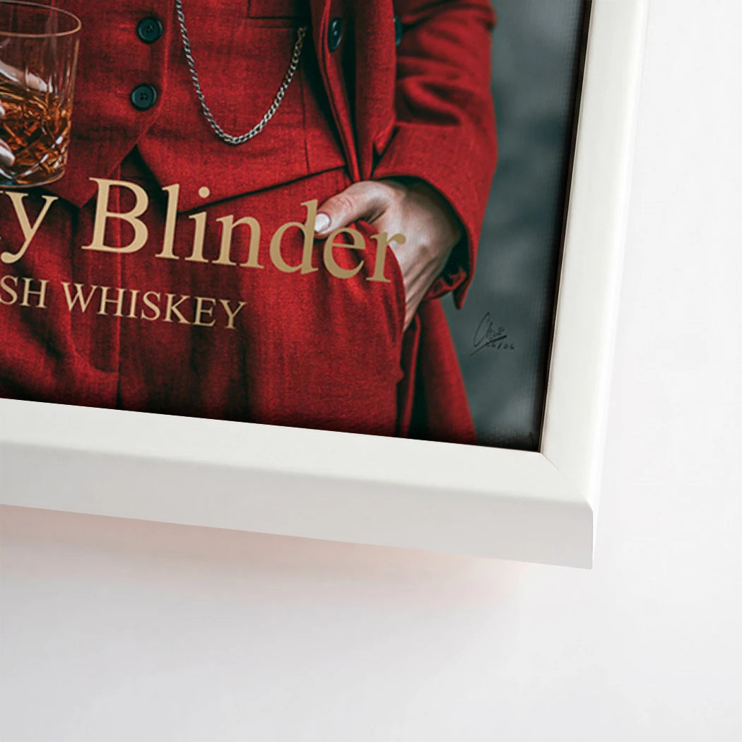 Peaky Blinder Lady Leinwand Bild