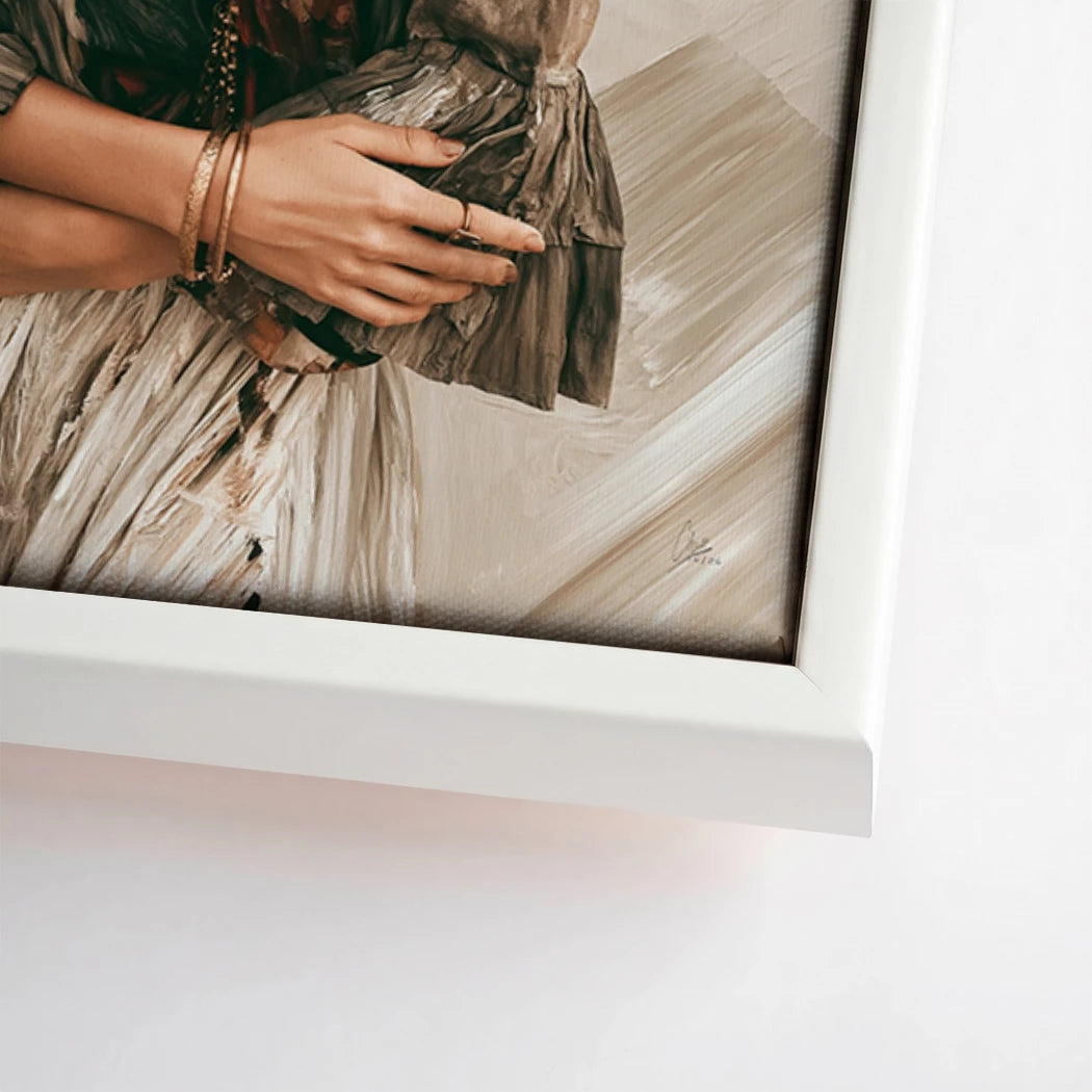 Frida Lebensfreude Leinwand Bild