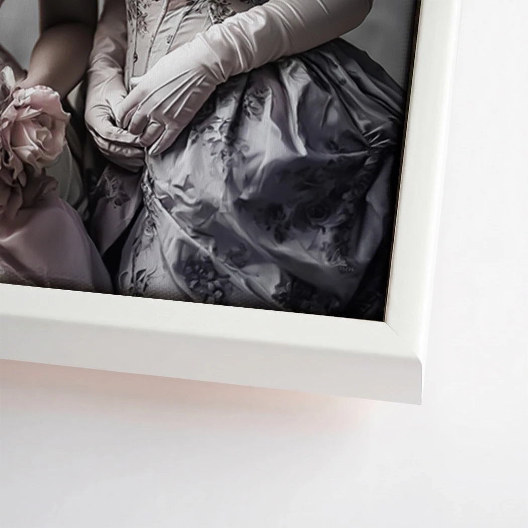 Rosen Damen Leinwand Bild