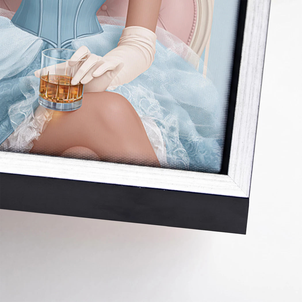 Cinderella Coffee Leinwand Bild
