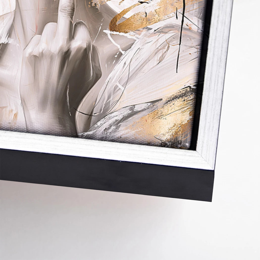Frida Kahlo Attitude Leinwand Bild