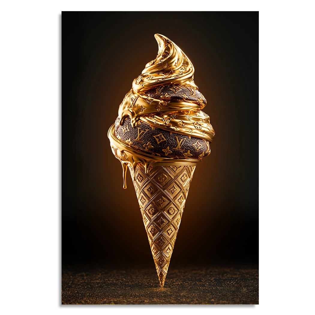 Fashion Eis Leinwand Bild