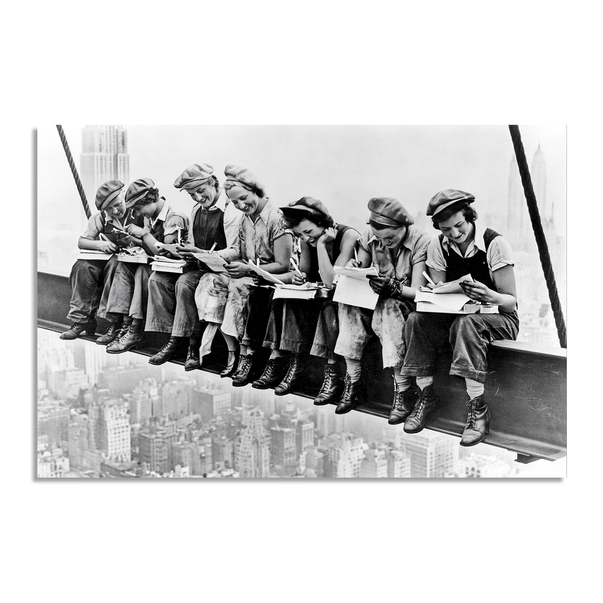 Sky Girls Leinwand Bild