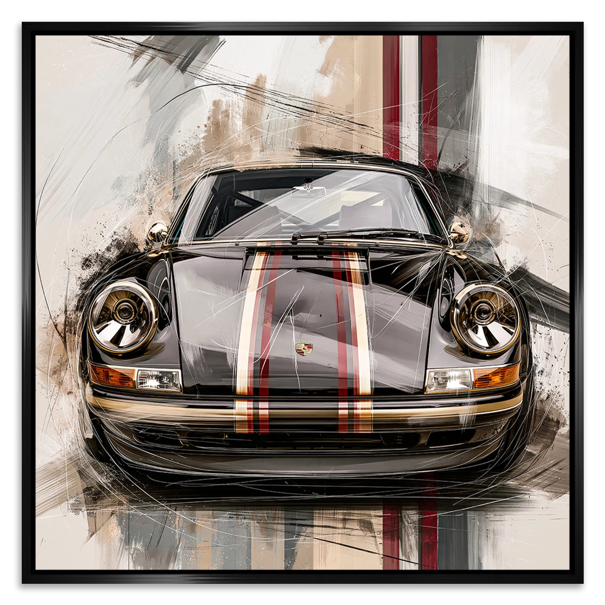 Porsche 911 Noble Leinwand Bild