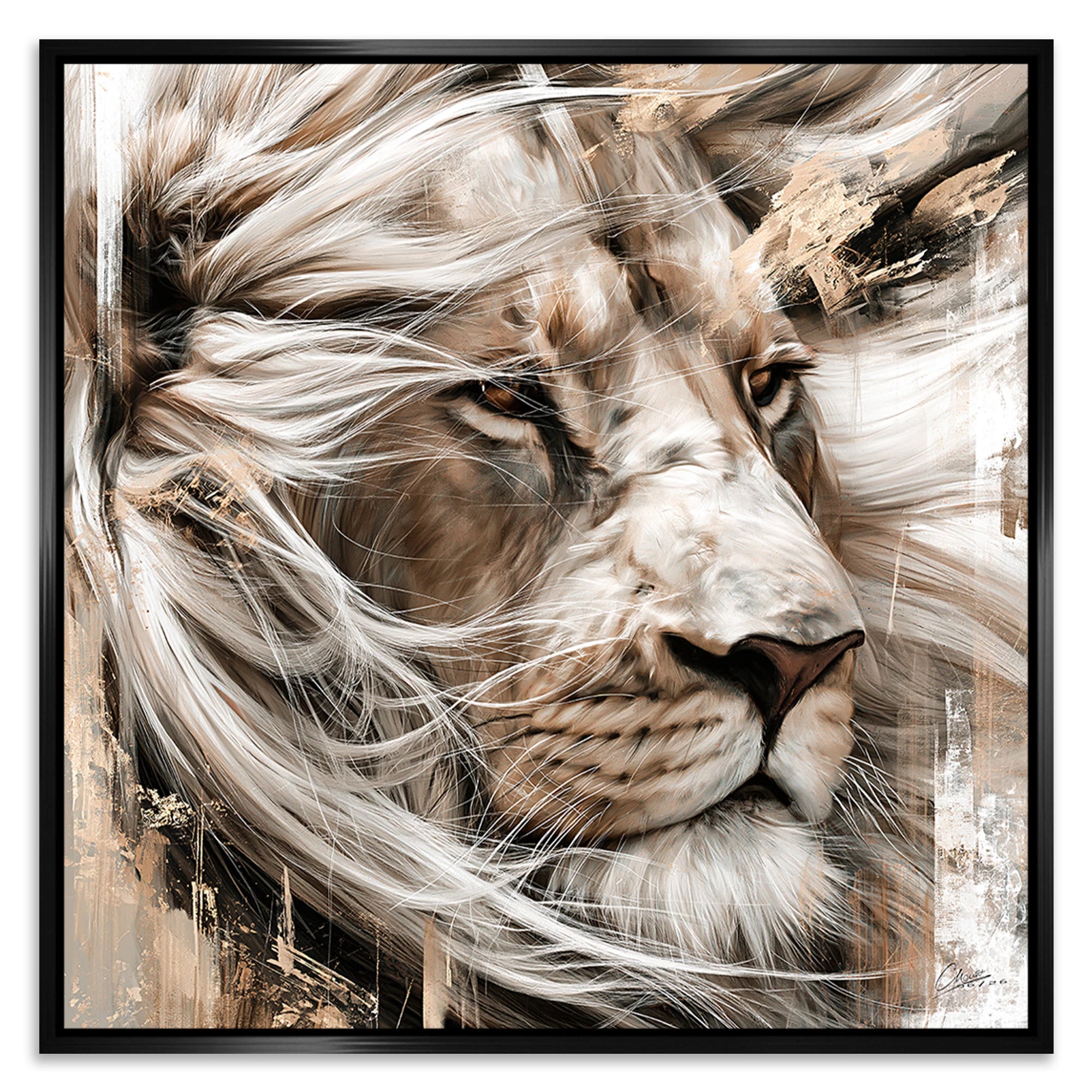 Lion King Leinwand Bild