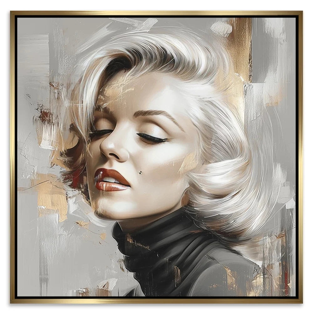 Marilyn En Vogue Leinwand Bild