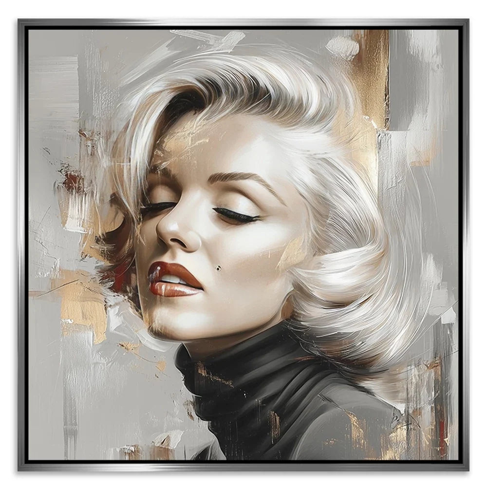 Marilyn En Vogue Leinwand Bild