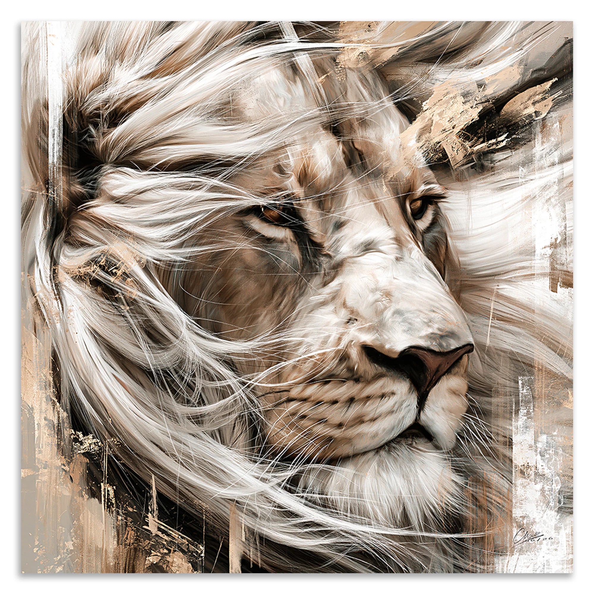 Lion King Leinwand Bild