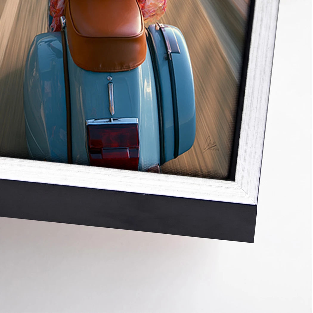 Vespa Summerglam Leinwand Bild